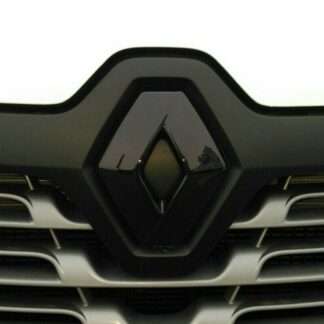 FRONT logo COVER for RENAULT MASTER 2015-2019 in GLOSS BLACK