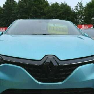 FRONT logo COVER for Renault Clio mk5 2019/2020 2021 gloss BLACK
