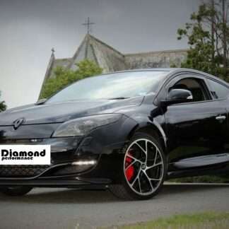 Badge cover for Renault Megane mk3 2009-2013 in CARBON EFFECT pair
