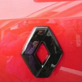 GLOSS BLACK REAR  badge COVER for Renault Captur MK1 2013-2019 rear only
